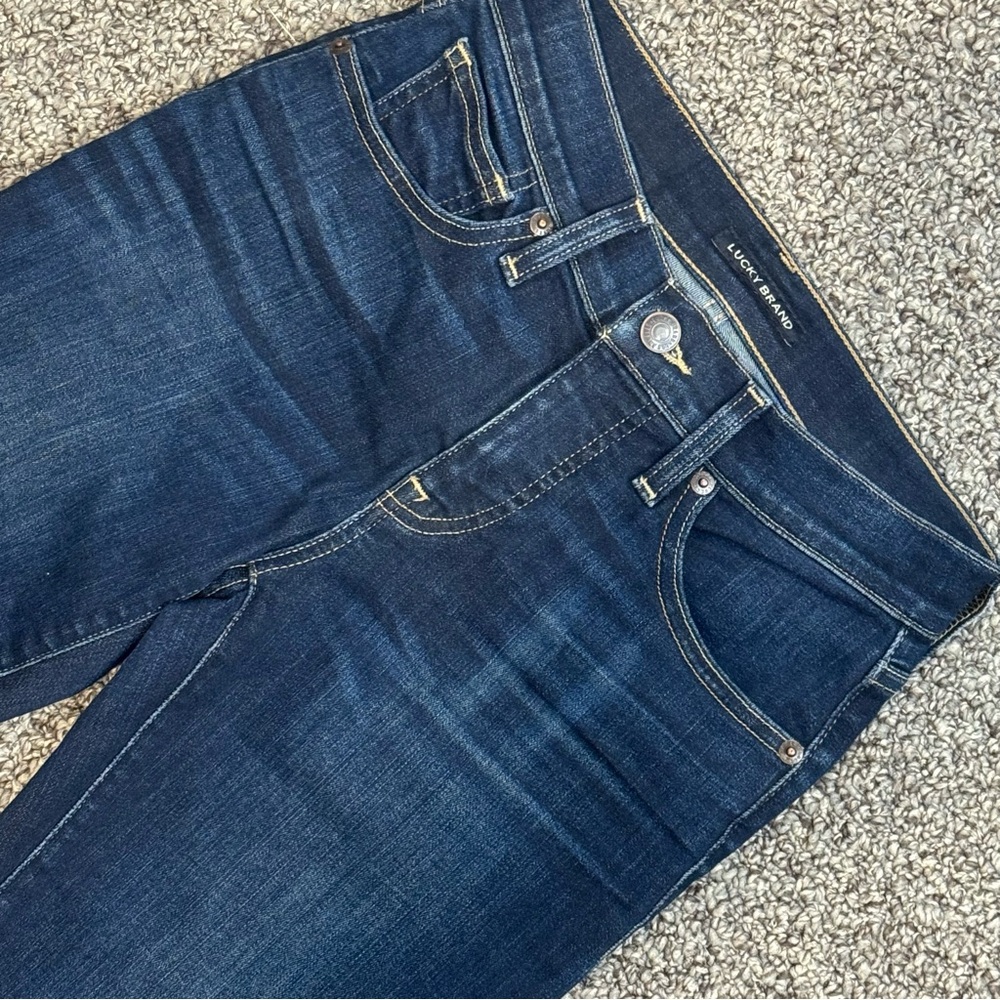Women's Lucky brand Ava Mid Rise Skinny Blue Jeans - Picture 4 of 8